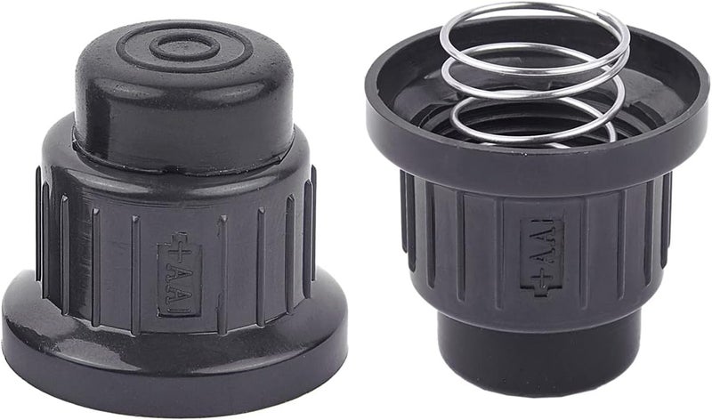 A.I.FORCE 2Pcs AA Battery Igniter Caps, Ignitor Push Button Only for AA Battery (Dia. 14.5mm, Length 50.5mm), Ignition Caps Replacement for Gas Fire Pit, BBQ, Grill, Barbecue Spark Generator - Image 1